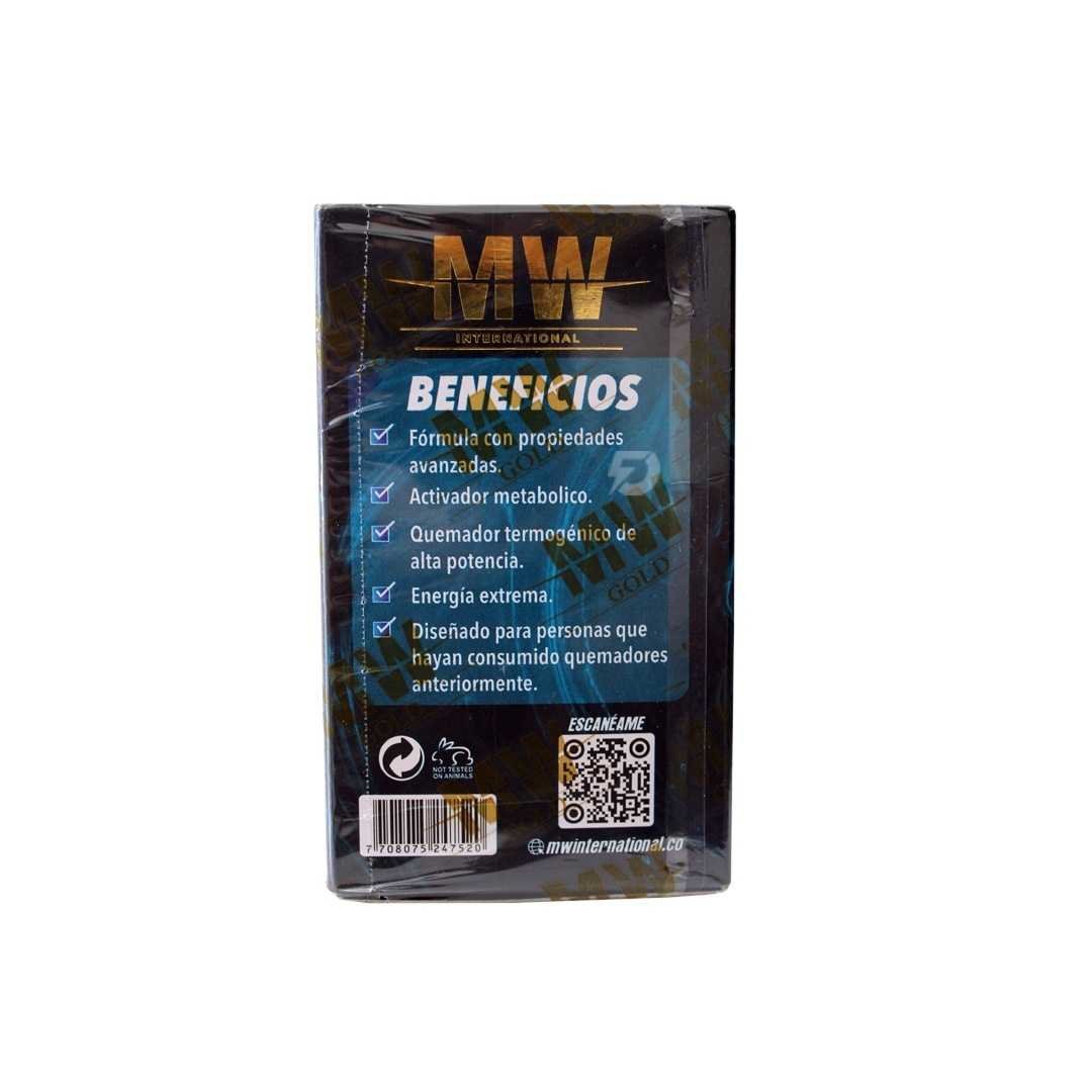 QUEMADOR MW GOLD 30 CAPSULAS - Imagen 2