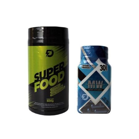 QUEMADOR MW 30 CAPSULAS + SÚPER FOOD 600 GRAMOS