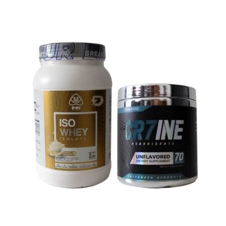 PROTEÍNA ISO WHEY 2 LIBRAS  + CREATINA CR7 INE 350 GRAMOS