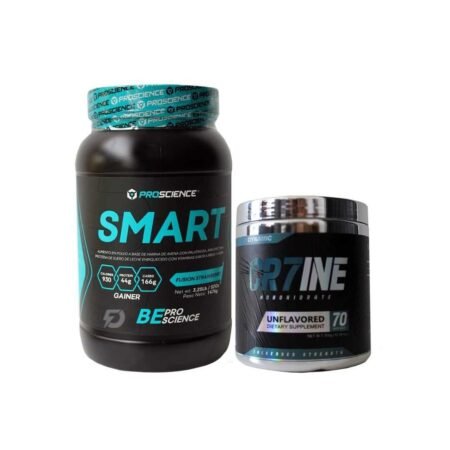 PROTEÍNA SMART 3 LIBRAS + CREATINA CR7 INE 350 GRAMOS