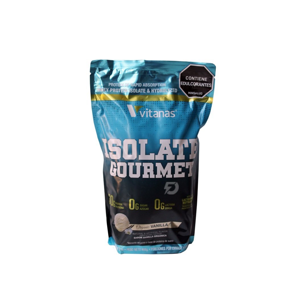 PROTEÍNA ISOLATE GOURMET VITANAS 2 LIBRAS
