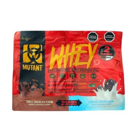 PROTEINA MUTANT WHEY DOBLE SABOR 4 LIBRAS