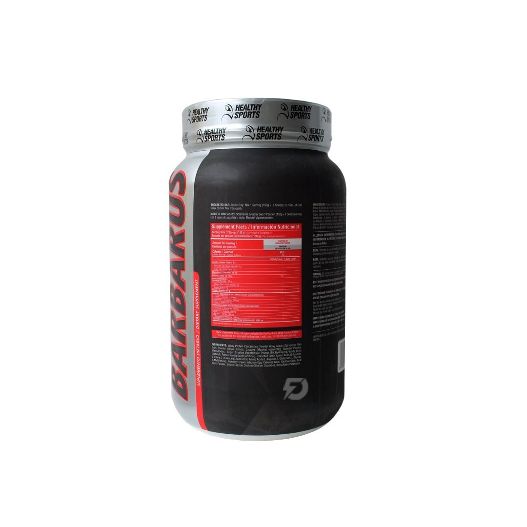 PROTEINA BARBARUS 2 LIBRAS
