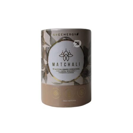 TÉ MATCHA CON LIMON,  JENGIBRE Y PIMIENTA CAYENA 60 GRAMOS