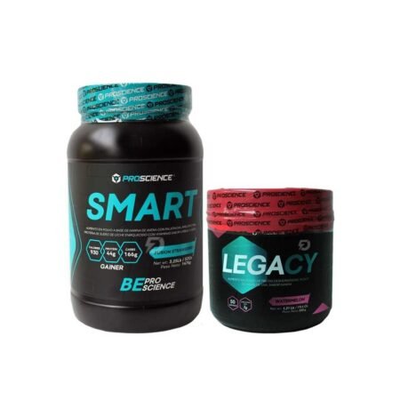 PROTEÍNA SMART 3 LIBRAS + CREATINA LEGACY 550 GRAMOS