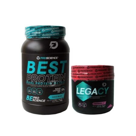 PROTEÍNA BEST PROTEÍN 2.01 LIBRAS + CREATINA LEGACY 550 GRAMOS