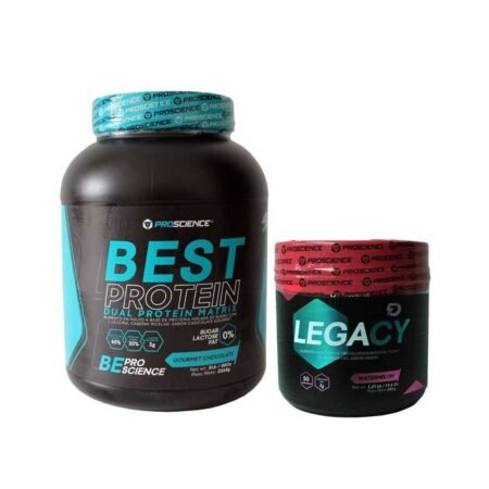 PROTEINA BEST PROTEÍN 4 LIBRAS + CREATINA LEGACY 550 GRAMOS