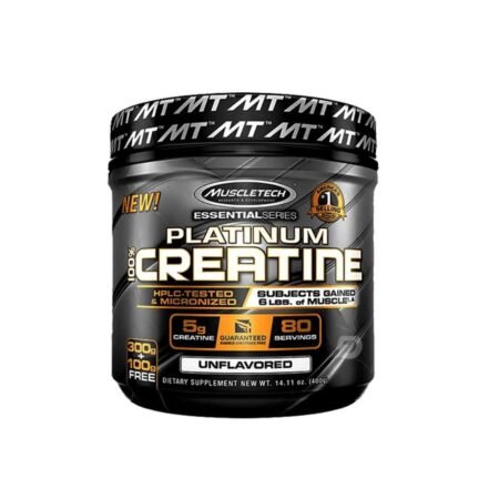 CREATINA PLATINUM MUSCLETECH 400 GR